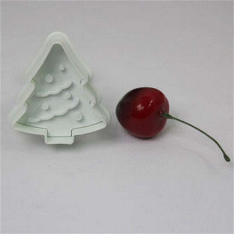 DIY Christmas Snowman Fondant Cakes Molds Biscuit Cookie Plungers Cutters Dec BD
