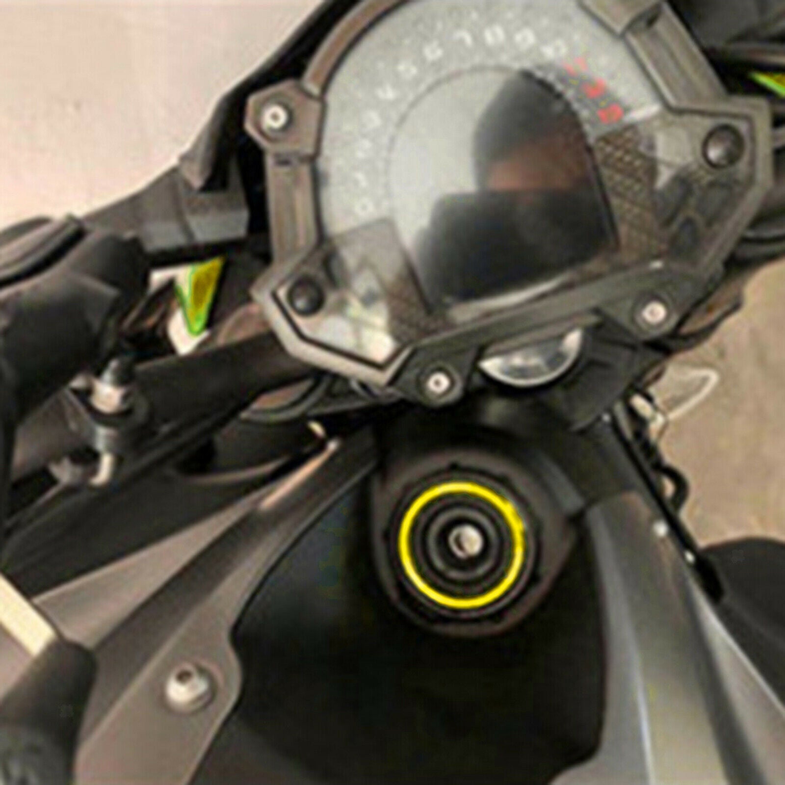 Ignition Cover Switch Cover Parts for Kawasaki Z900   Throttle Yellow