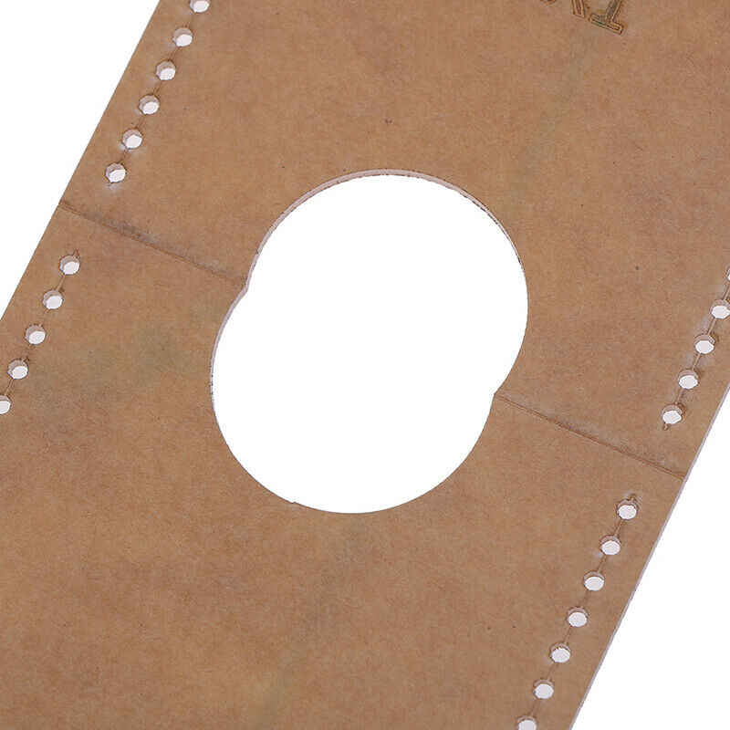 Acrylic Clear Template Handcrafting Set Craft For'Leather Wallet Bag Patt.l8