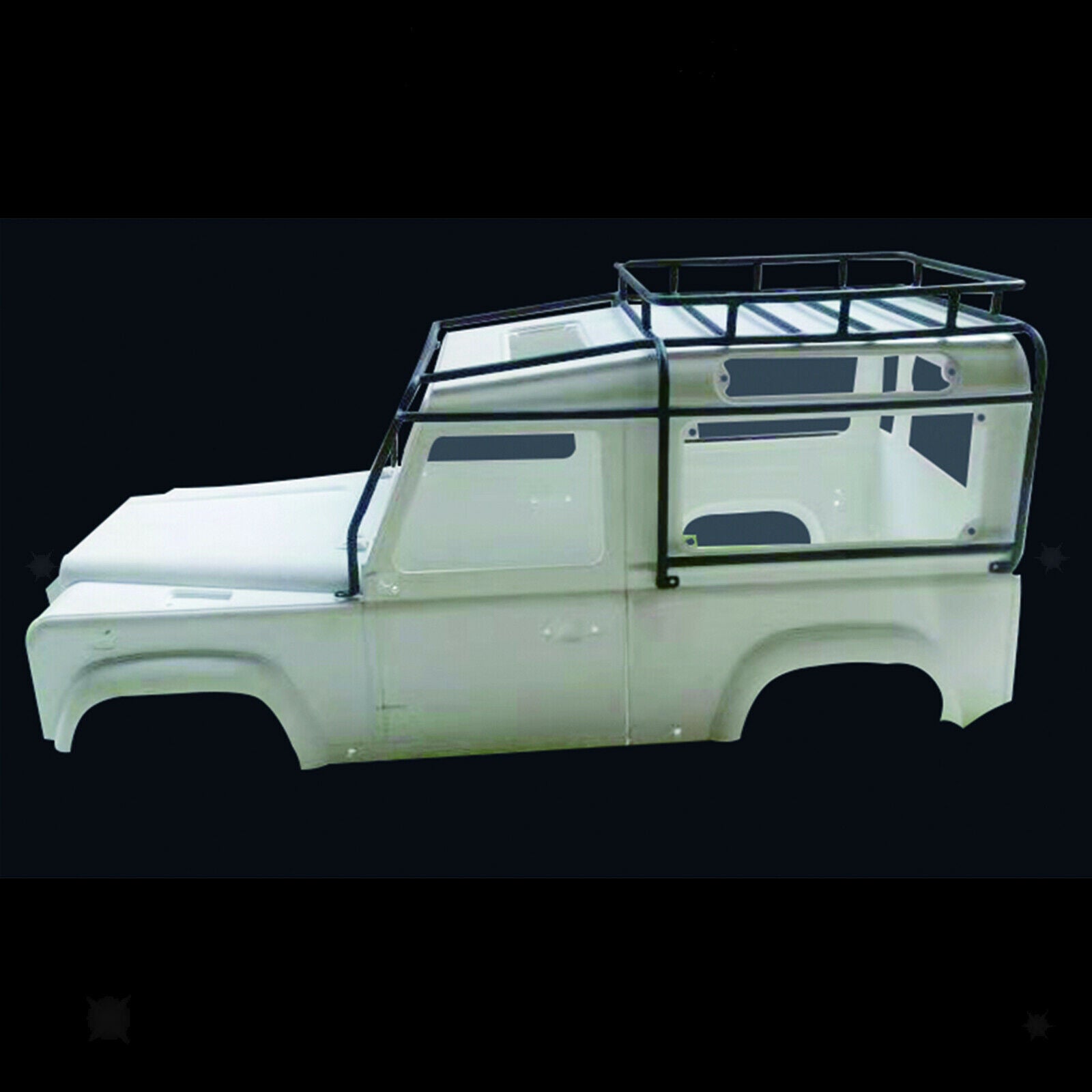 RC Crawler 1:10 D90 Metal Roof Rack with Light Stand for   D90 Defender