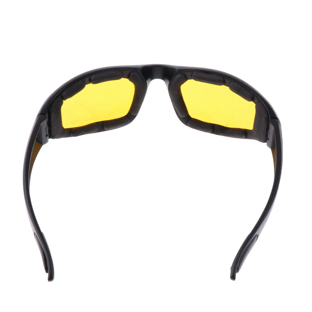 Sunglasses Bike Goggles Motorcycle Motocross Ski Sknowboard Goggles Yellow
