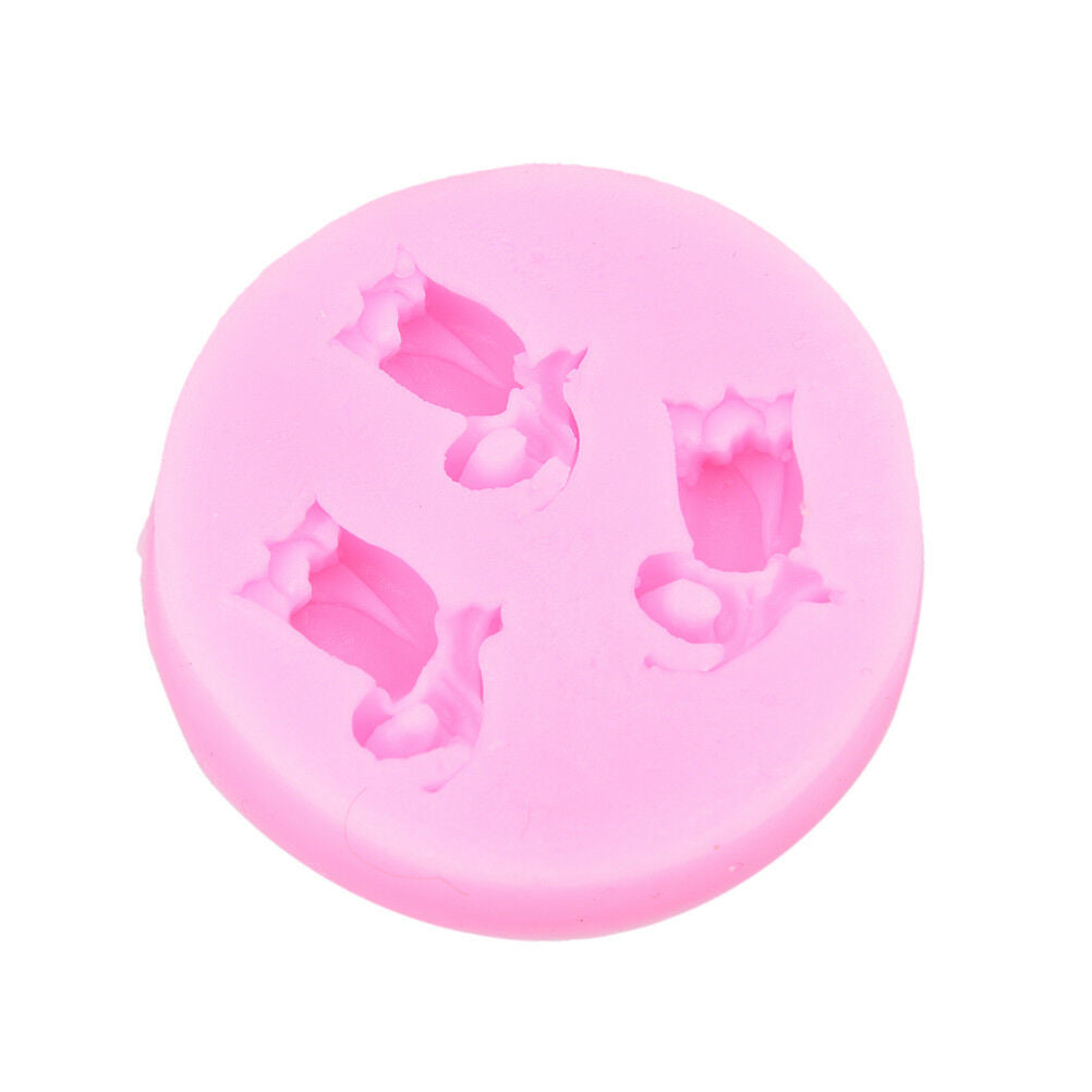 Tulip Silicone Molds Cake Pastry Bread Mold Mould Kitchenware T.l8