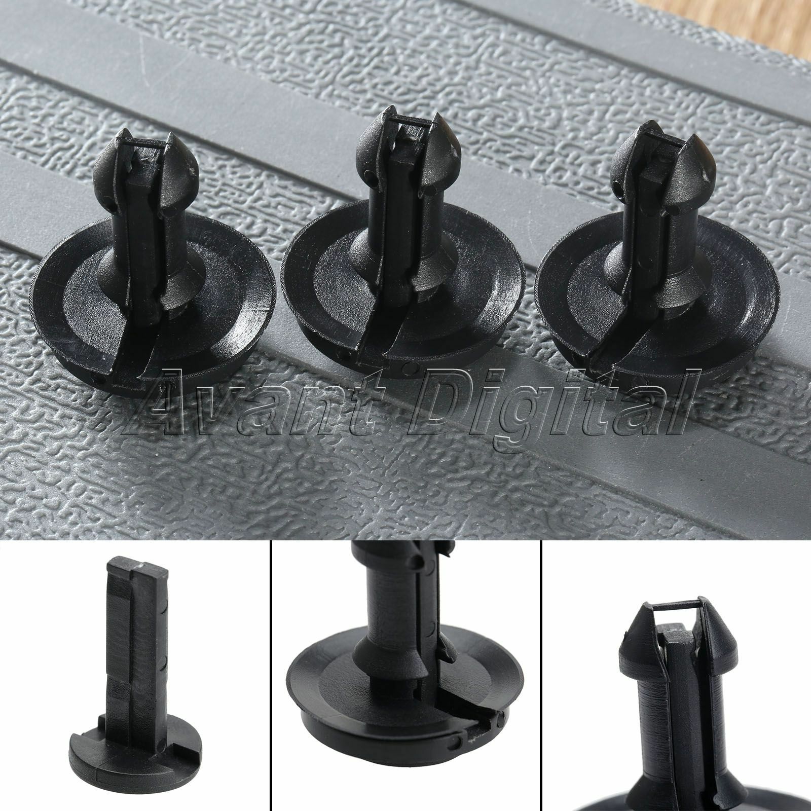 50 Trucks Silverado Lower Front Air Deflector Retainer Clip Fit for GM Chevrolet