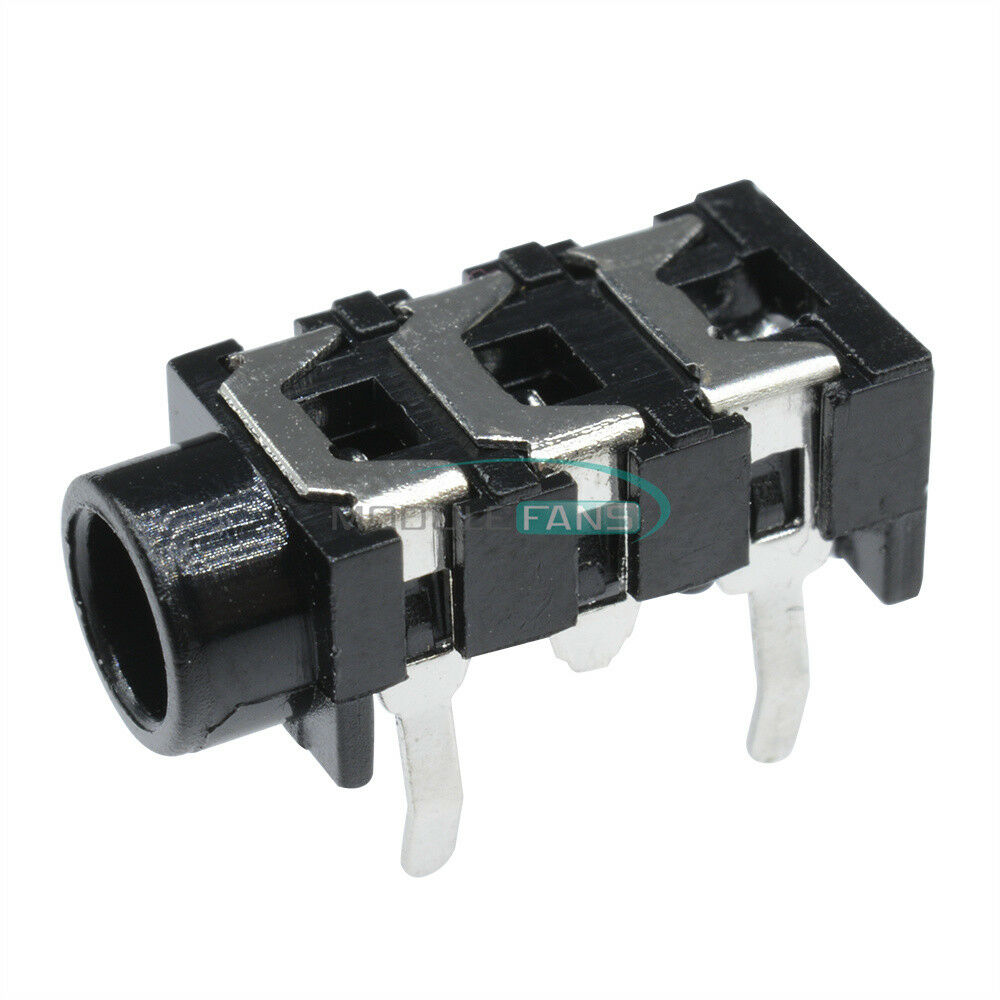 20PCS 3.5mm 5Pin Stereo Headphone Audio Jack Earphone Socket New