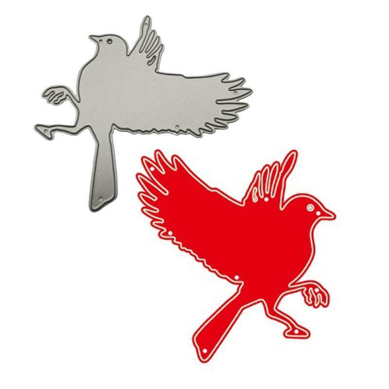 Flying Bird Metal Cutting Dies Stencils DIY Scrapbooking Album Paper Template