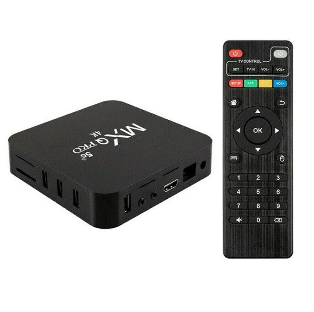 5G Wifi MXQ Pro 4K HD 64Bit Android Quad Core Smart TV Box Ram 2GB ROM 16GB B5