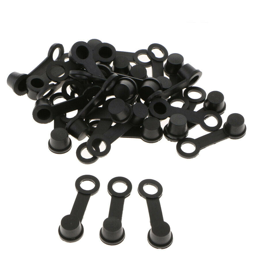 8mm Screw Rubber Caps for Bleeder Valve Brake Calipers Slave Cylinders 100x