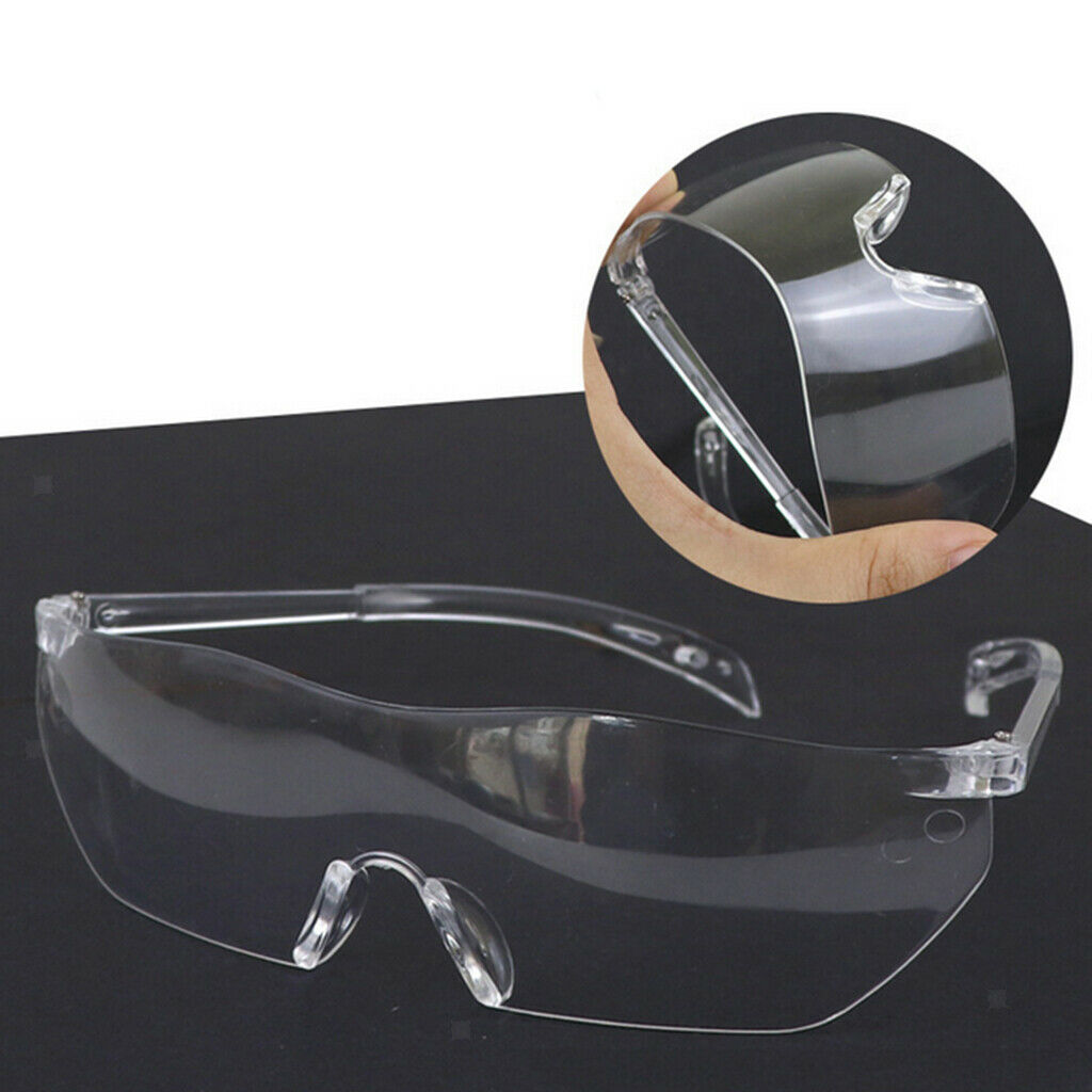 Clear Goggles Splash-proof Protective Spectacles Eyewear Glasses for Riding