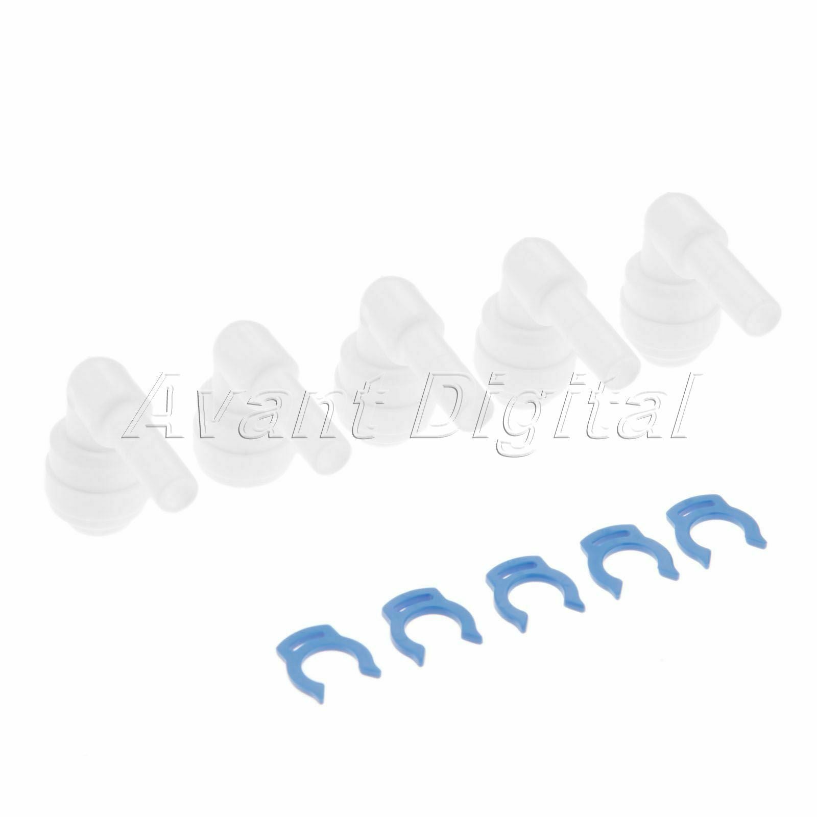 5X Elbow Water Purifiers Filters / Reverse Osmosis RO System Connector Forting
