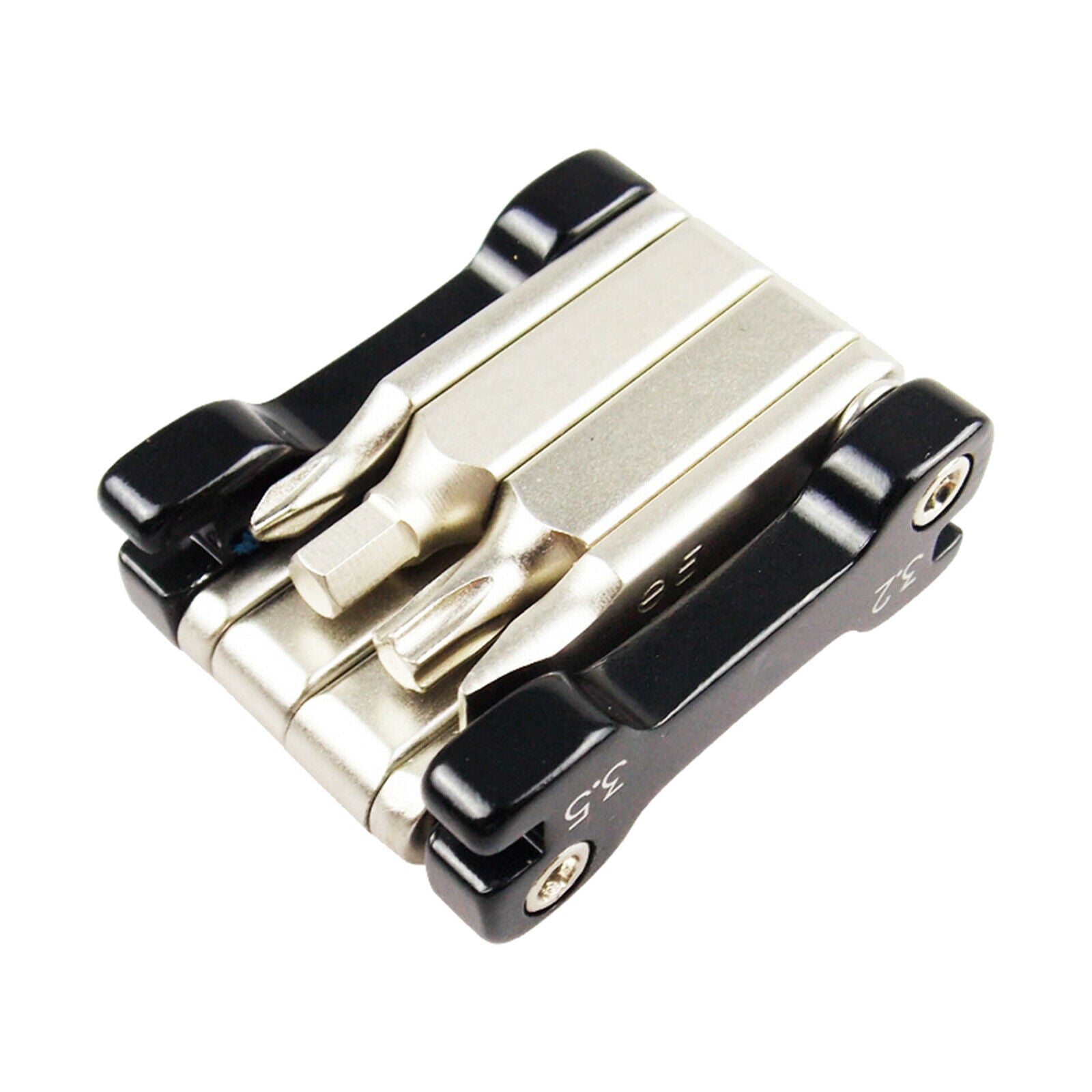 Steel Bike Multi Tools Portable Compact Bicycle Allen Keys Cycling Repairing