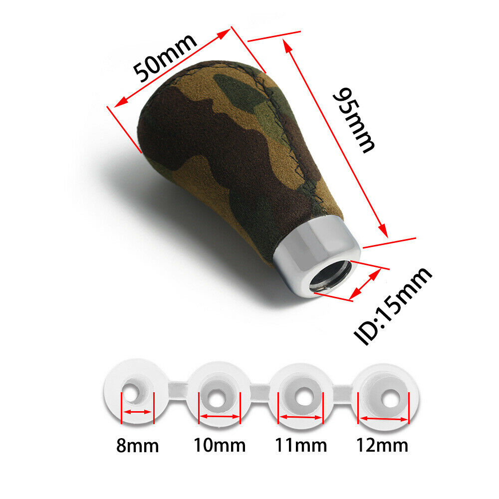 Gear Shift Knob Stick Manual Transmission Car Camouflage Gear Shifter Head Knob