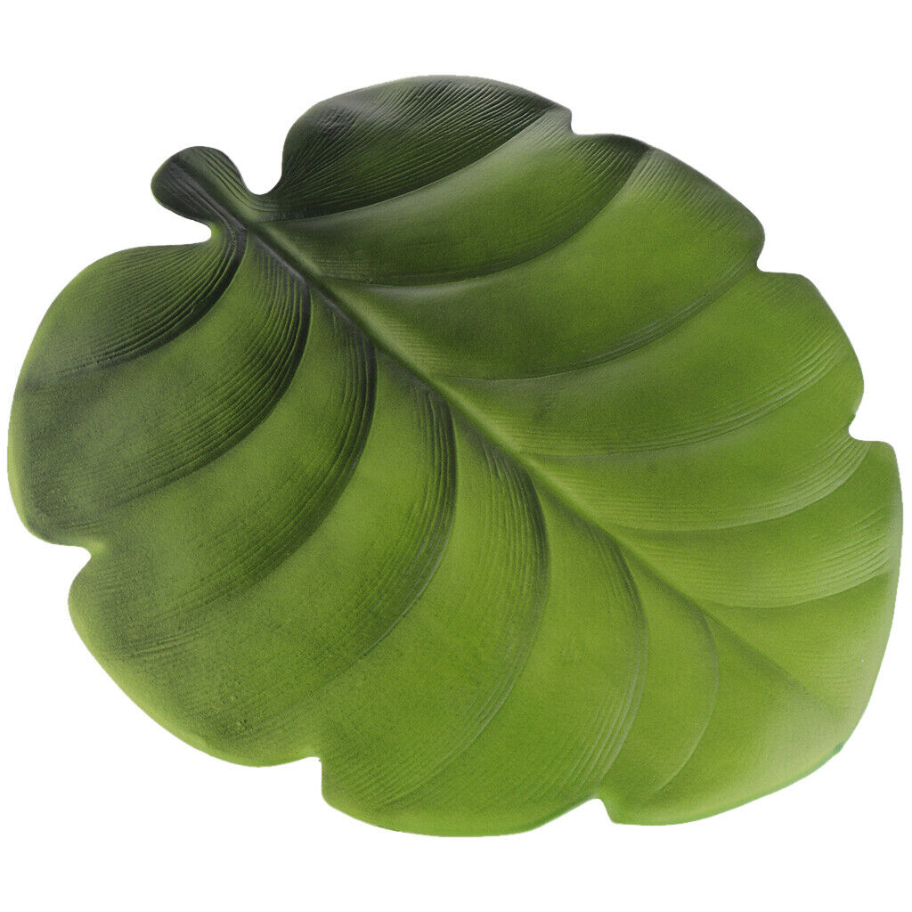 Artificial Monstera Leaves Tropical Palm Leaves Placemat Table Decoration B