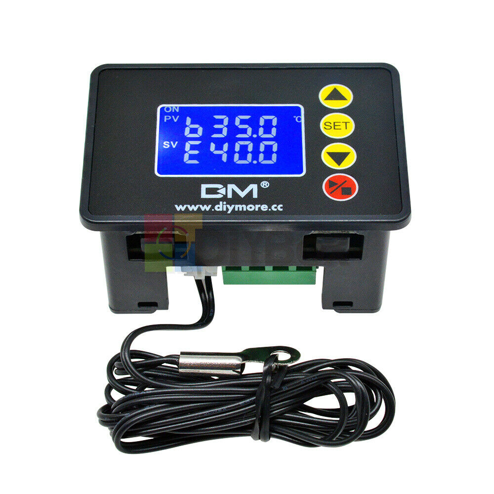1.37" LCD DC 24V 480W Microcomputer Temperature Control Sensor Module