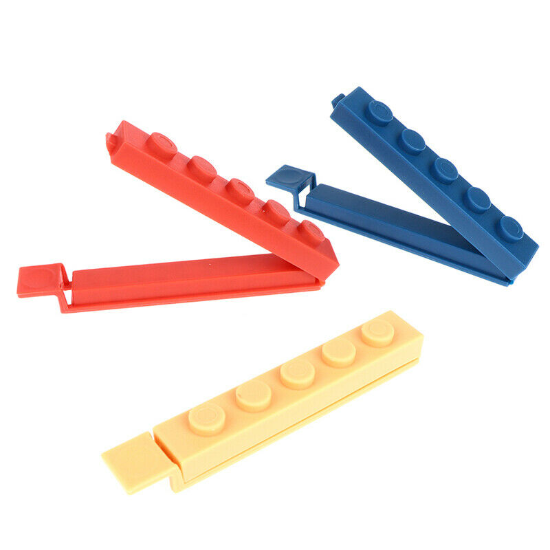 4Pcs Cartoon PP Storage Bag Clip Seal Bags Sealing Rods Home Storage Orga.l8
