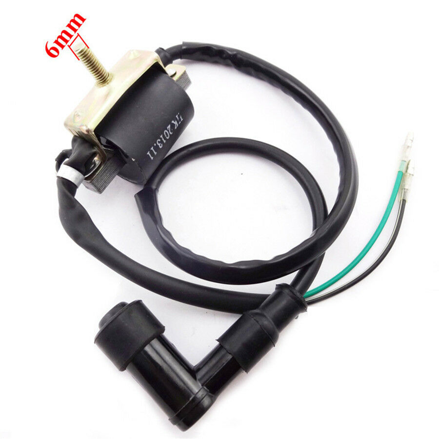 12V Ignition Coil+5 Pin CDI Box+Spark Plug For Chinese Scooter ATV Quad 50-125cc