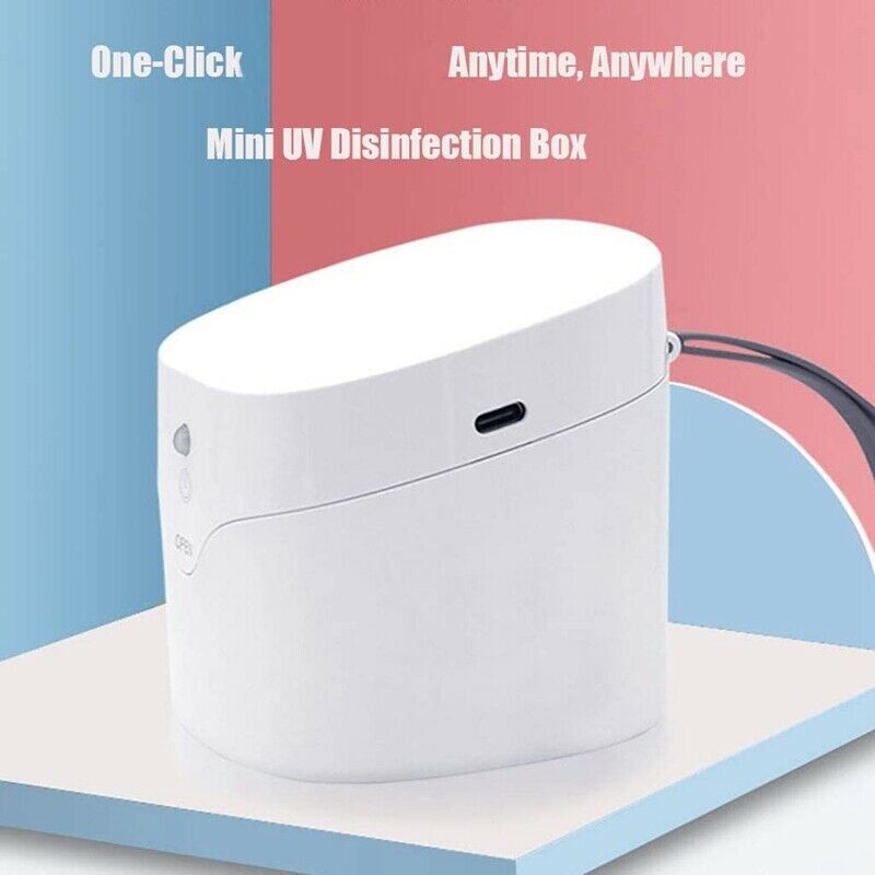 One-Click Cleaning Box Mobile Portable Cleaner Baby Household Small UV  DisinfV4