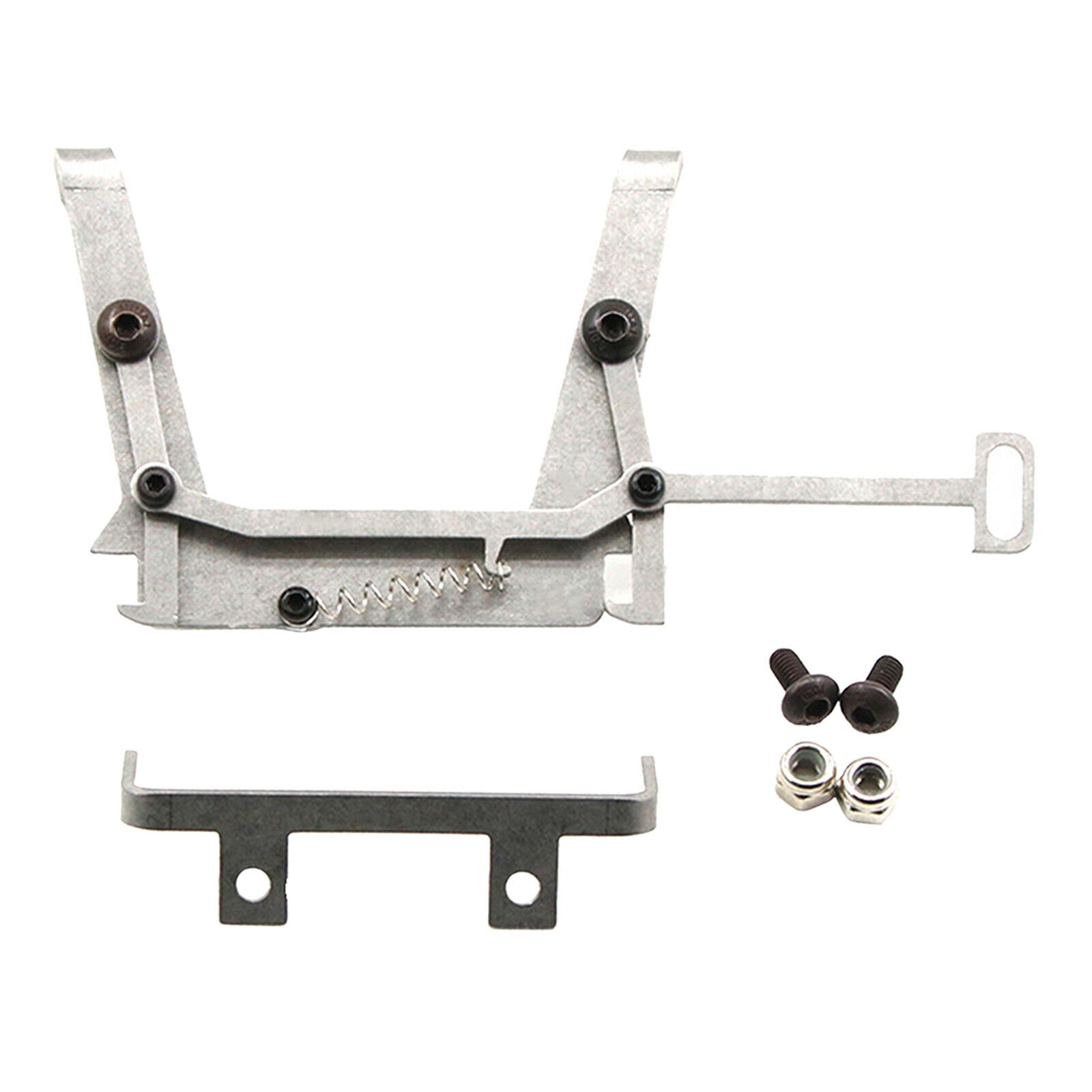 Stainless Steel Cab Lock Catch Assembly for Tamiya   Benz Volvo Tractor