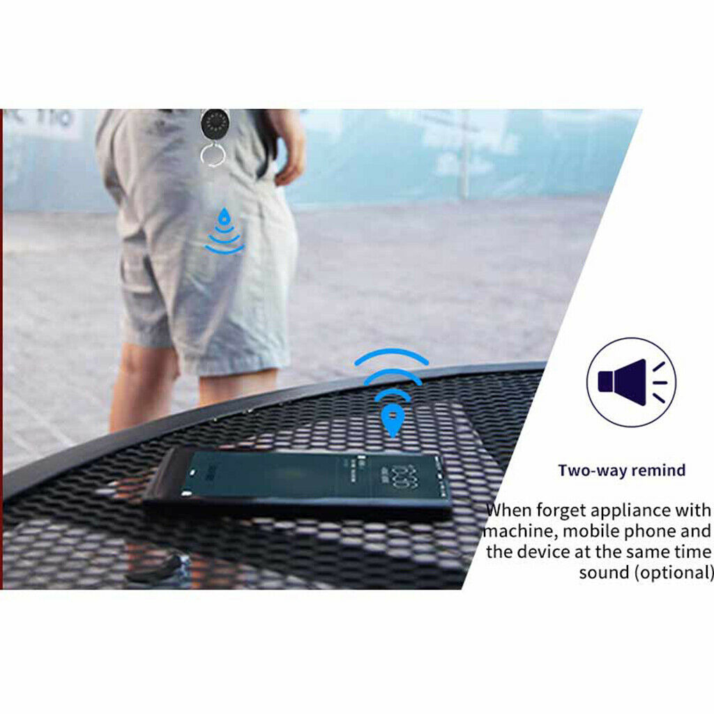 Anti-Lost Key Finder Device with App for Keys Purse Wallet Backpacks Luggage