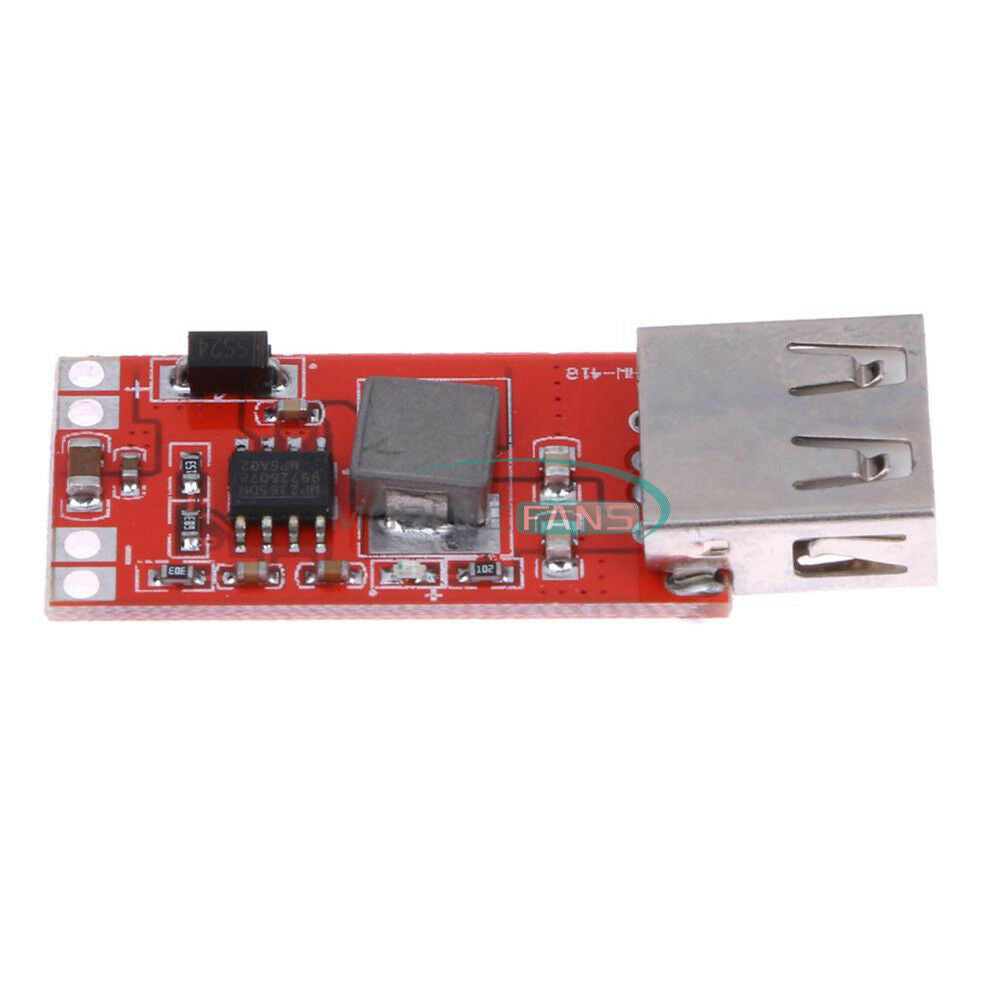 2PCS Mini USB DC 12V/24V to 5V 3A USB Step Down Supply Buck Module Power Charger