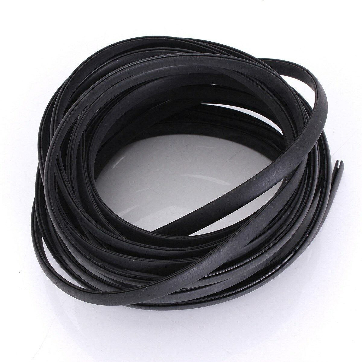 600cm  Black U Shape Rubber Strip Car Door Edge Protection Moulding Trim Cover