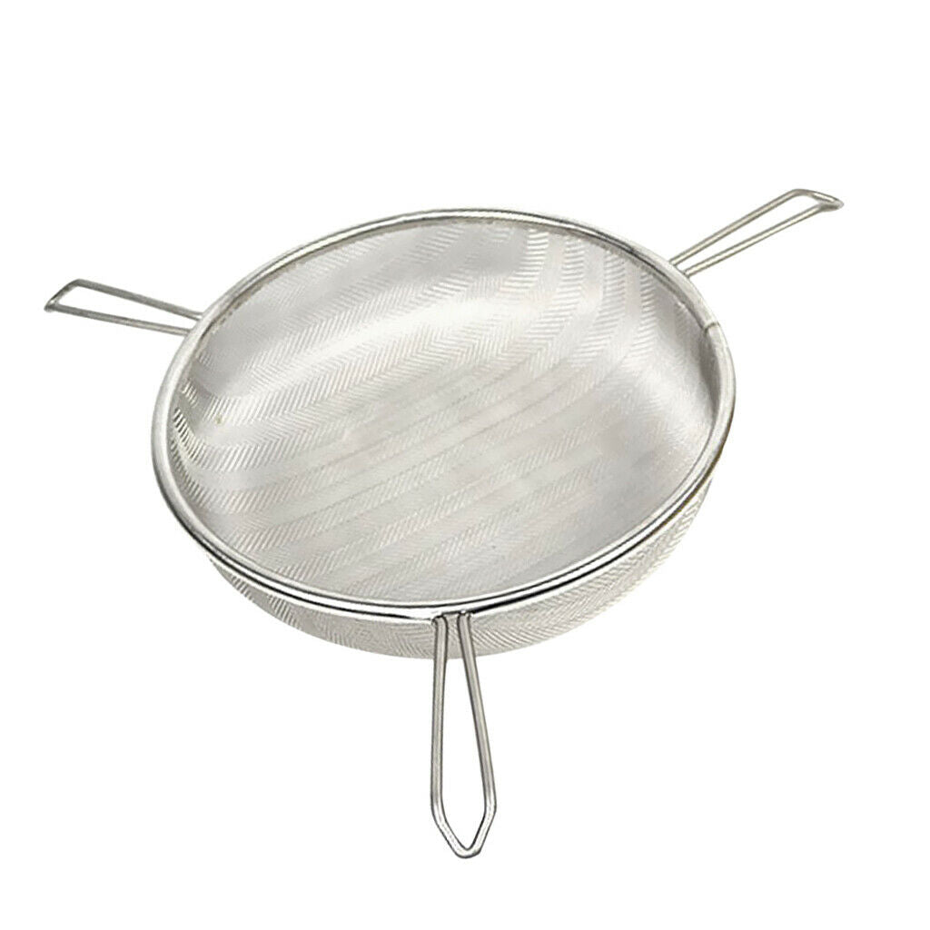 Beekeeping Honey Strainer 10" Dia Durable Stainless Steel with 3 Arms Handle