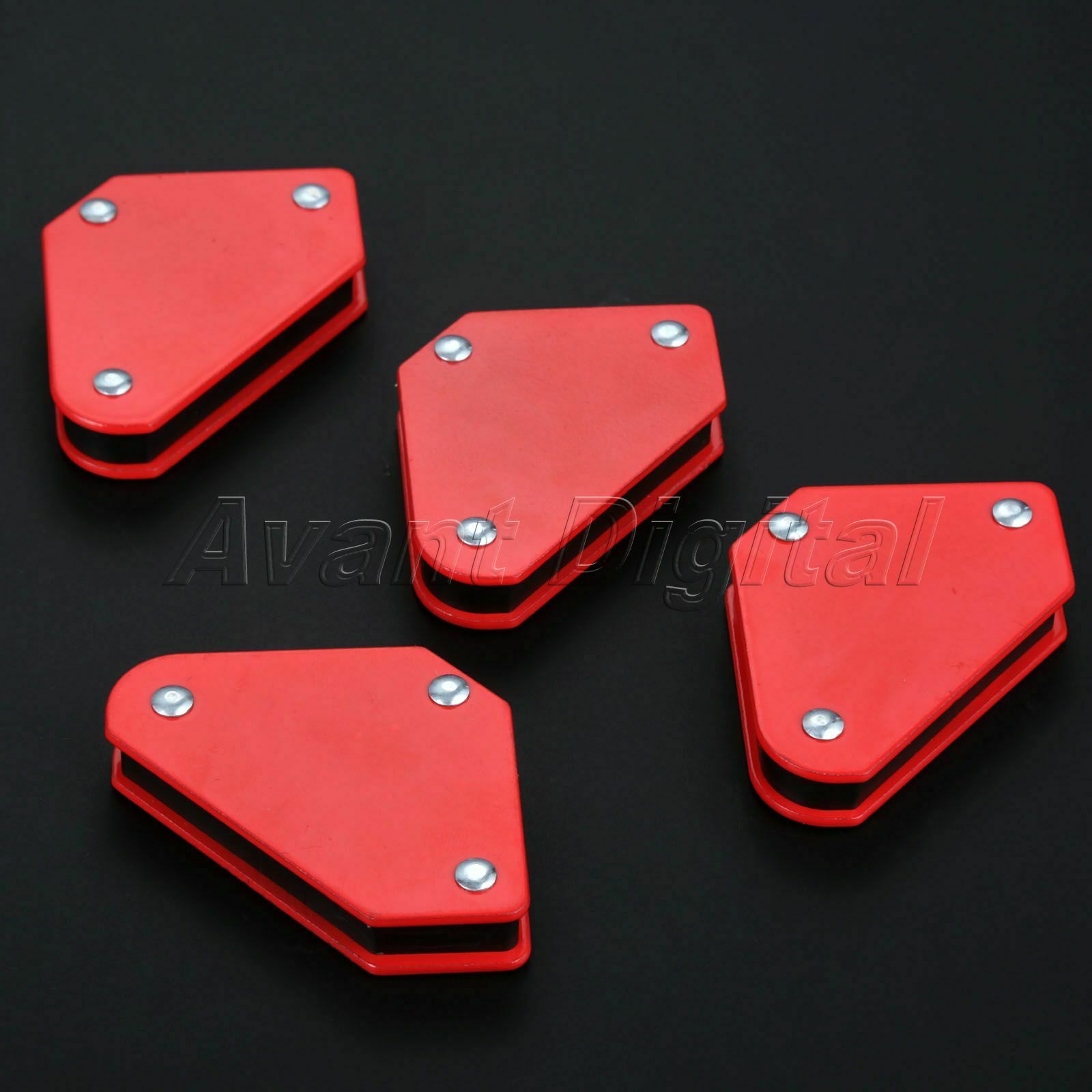 Welding Magnet Magnetic Square Welder Holder Arrow Clamp 45° 90° 135° 9Lb 4 Pcs