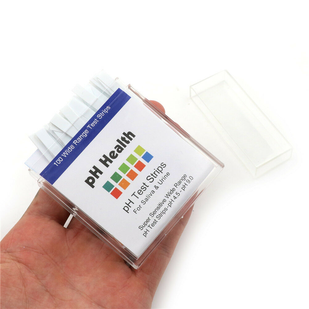 100Strip4.5-9 PH Alkaline Acid Indicator Paper Water Saliva Litmus Testing B IE
