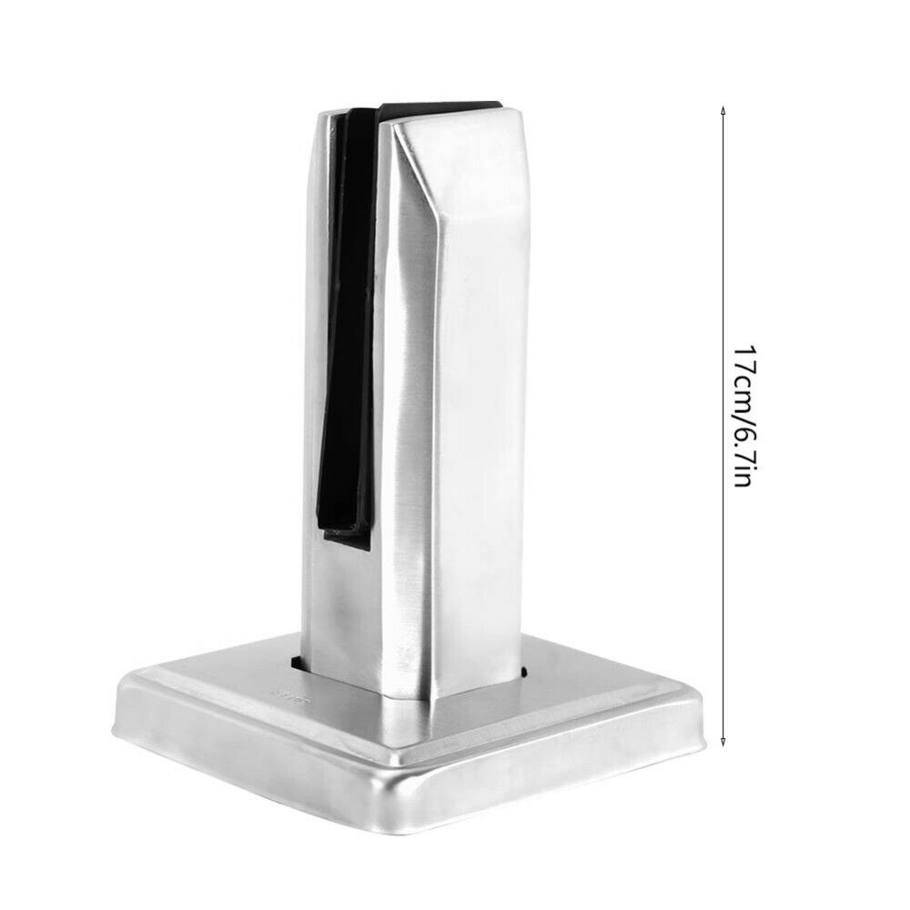 US Stock Stainless Steel Glass Clip Stand Balcony Pool Balustrade Railing Clamp