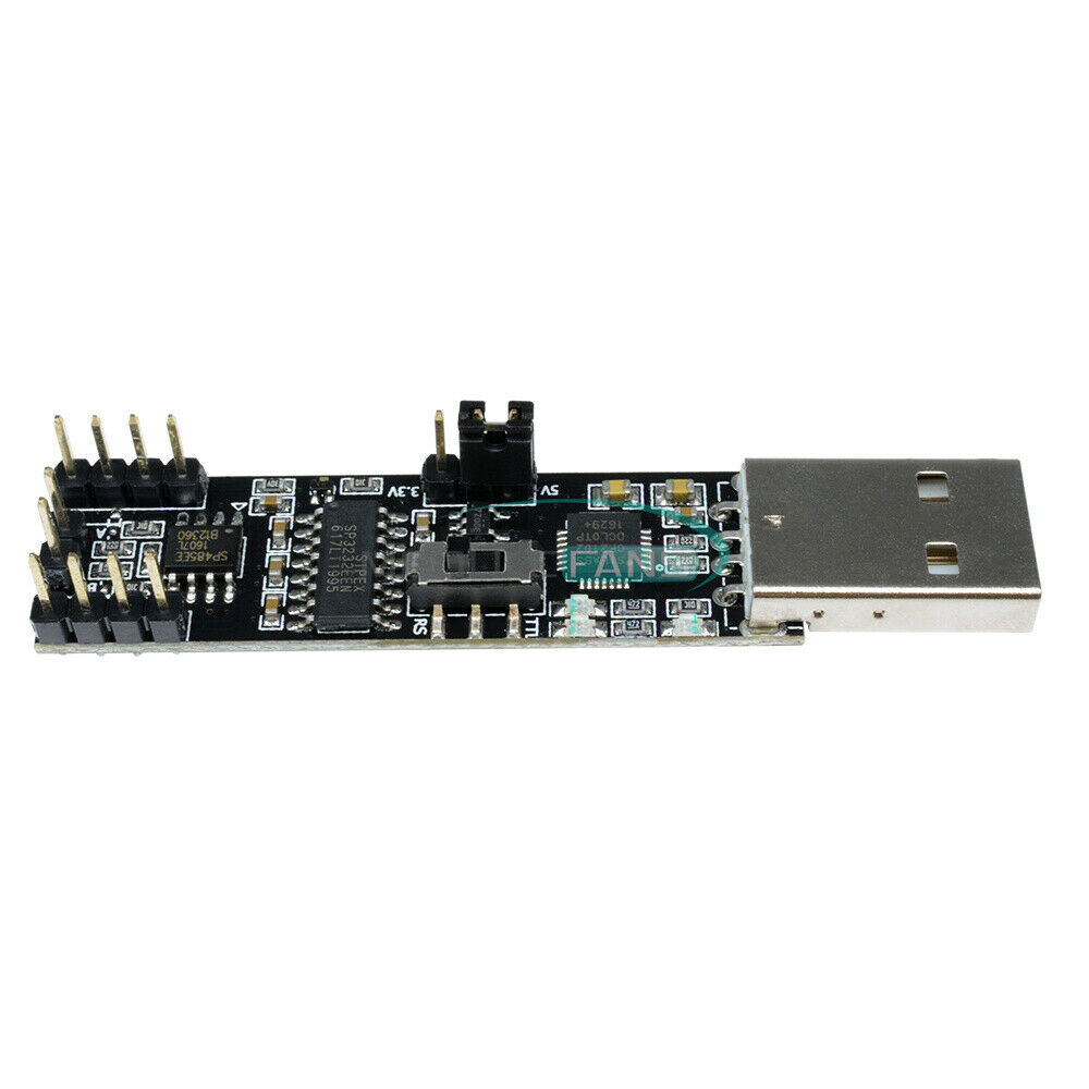 CP2102 USB To RS485 RS232 3 in 1 5V 3.3V TTL Serial Port Converter Board Module