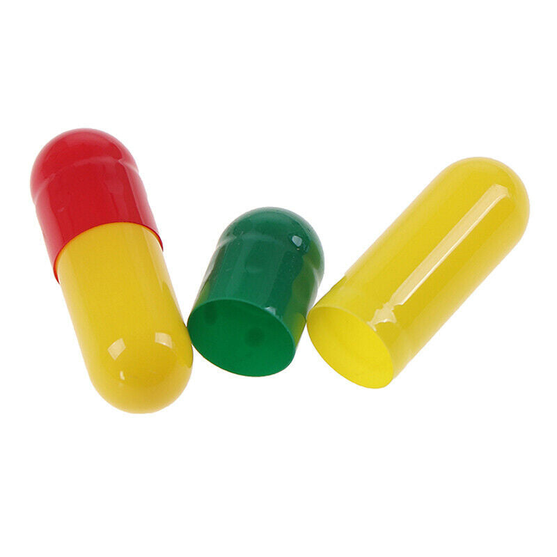 1000Pcs Empty Hard Gelatin Capsule MedicineCapsule 0# Refillable  Empty P WLDFA