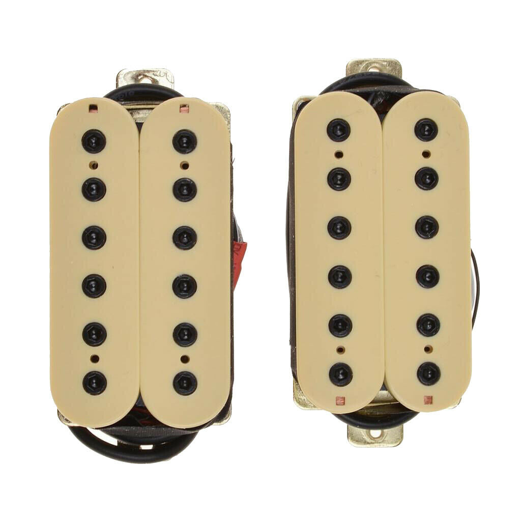 Electric Guitar Pickup Humbucker Pickup for Heavy Rhythms Speed Riffs Yellow
