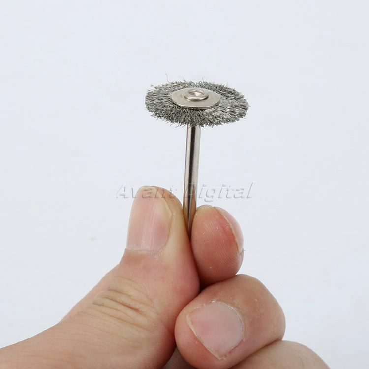 22MM Stainless Steel Wheels Wire Brushes Rotary Tools Power for Die Grinder 10X