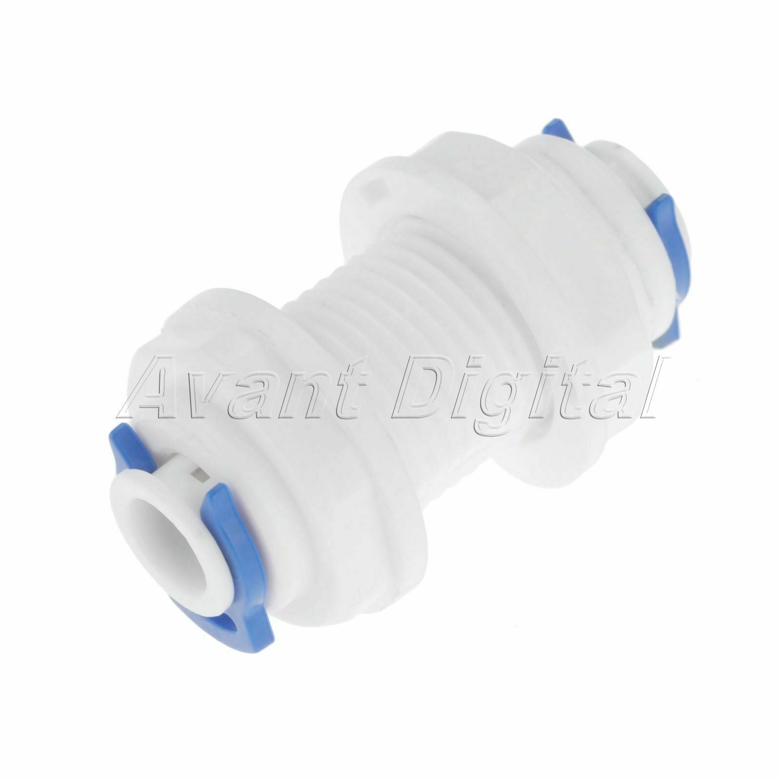 2x Quick Connector Water Filter Bulkhead for Reverse Osmosis RO System Fittings