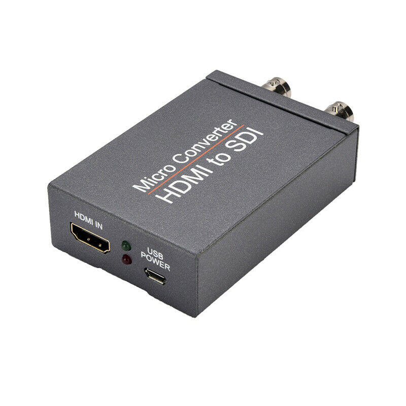 HDMI To SDI Converter Adapter Coax Coaxial Cable Cord Video Audio Extender 1080P