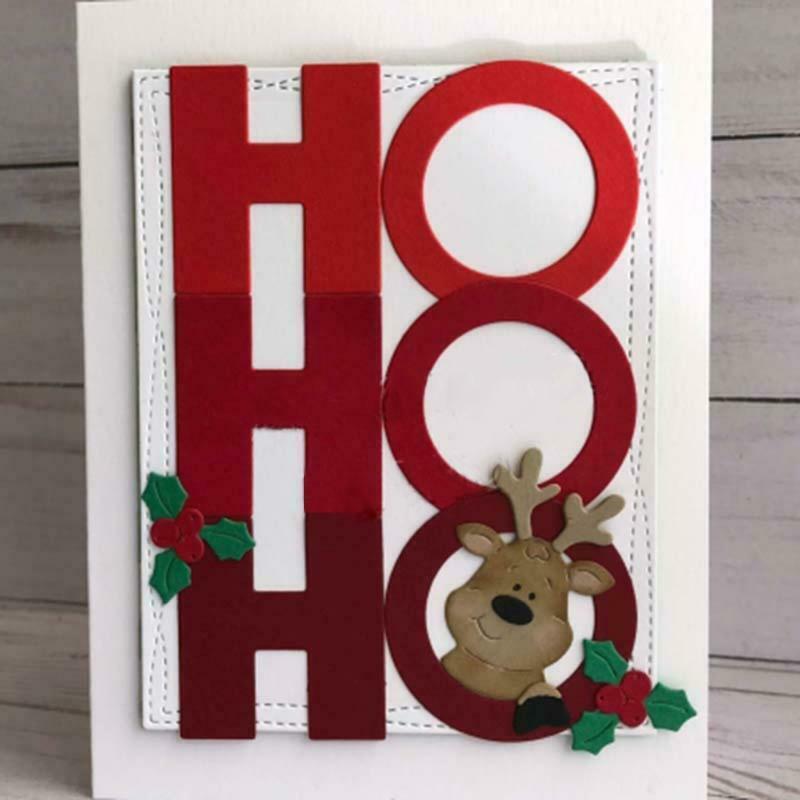 Deer Penguin Metal Cutting Dies Scrapbooking Stencils DIY Paper Card Decor