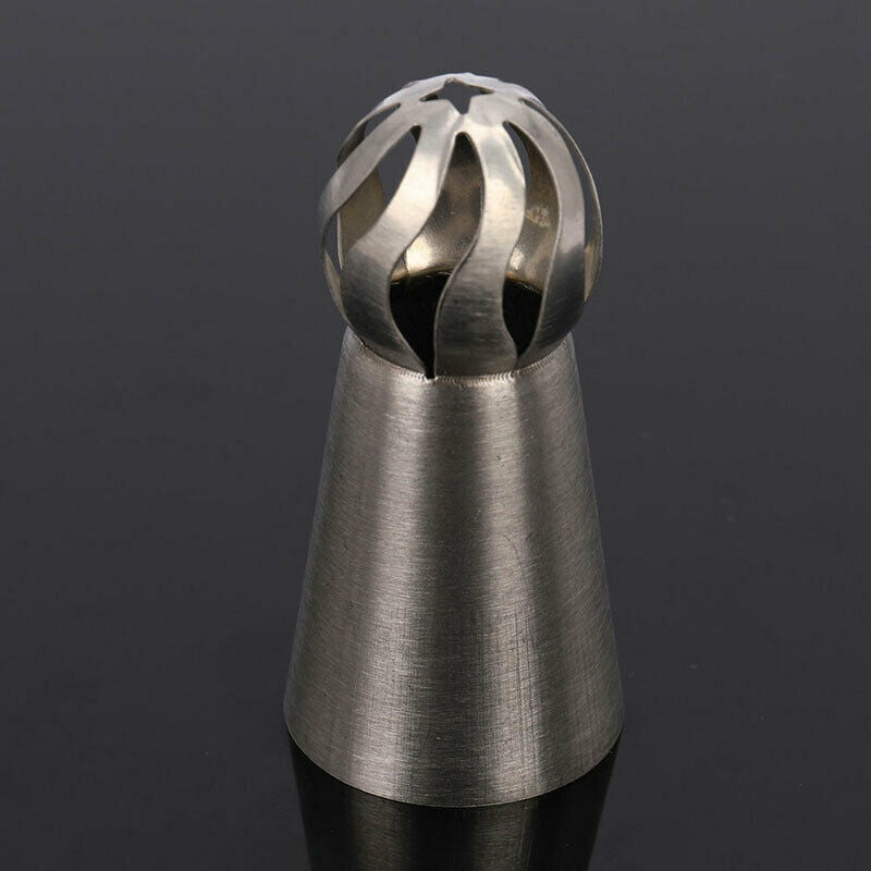 Russian Piping Nozzle 5 Styles Sphere Ball Icing Confectioners Pastry Sug.l8