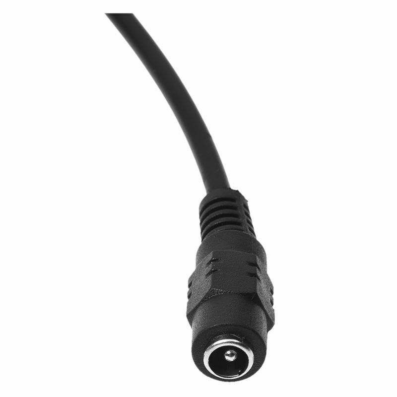 30cm 5.5x2.1mm 1 Female to 2 Male Plug DC Power Jack CCTV Camera Splitter CablY9