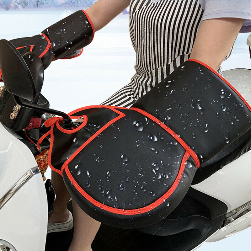 Pair Motorcycle Electric Battery Bike Warm Thickening Hand Cold Windproof Gloves