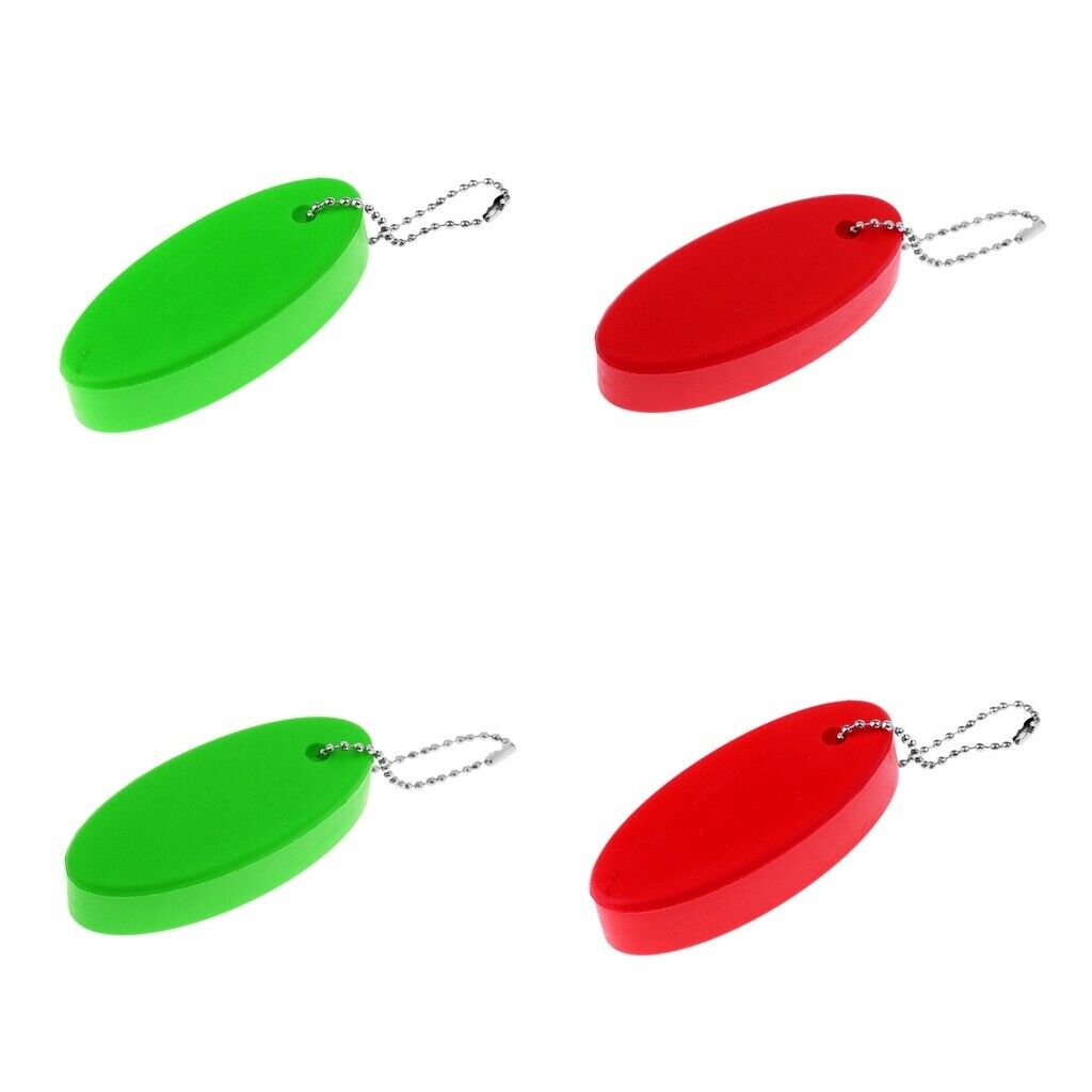 4x Foam Floating Key Chain for Boating Marine Yachting Fishing Sailing