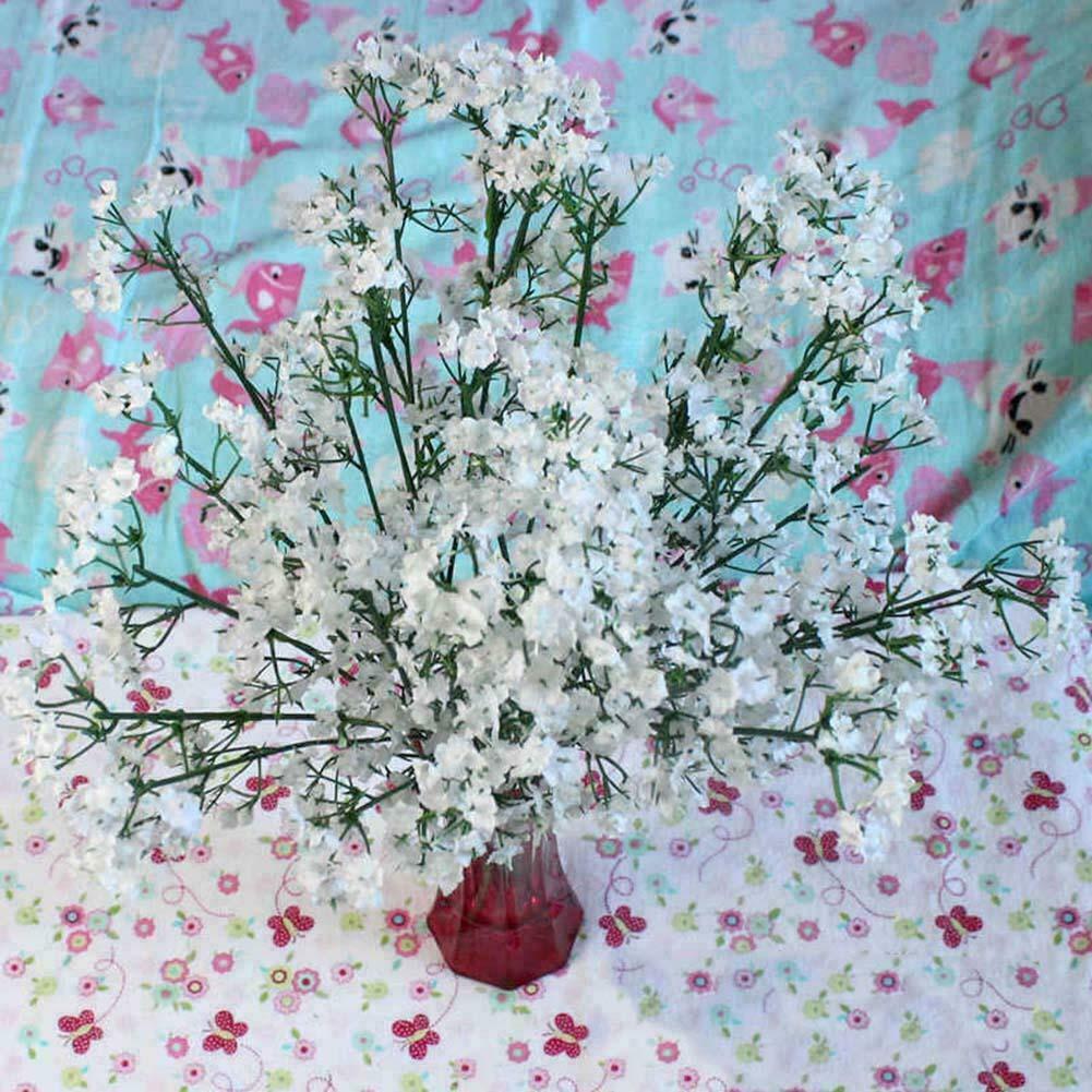 Artificial Baby's Breath Gypsophila Silk Flowers Bouquet S3 R4 A2D9