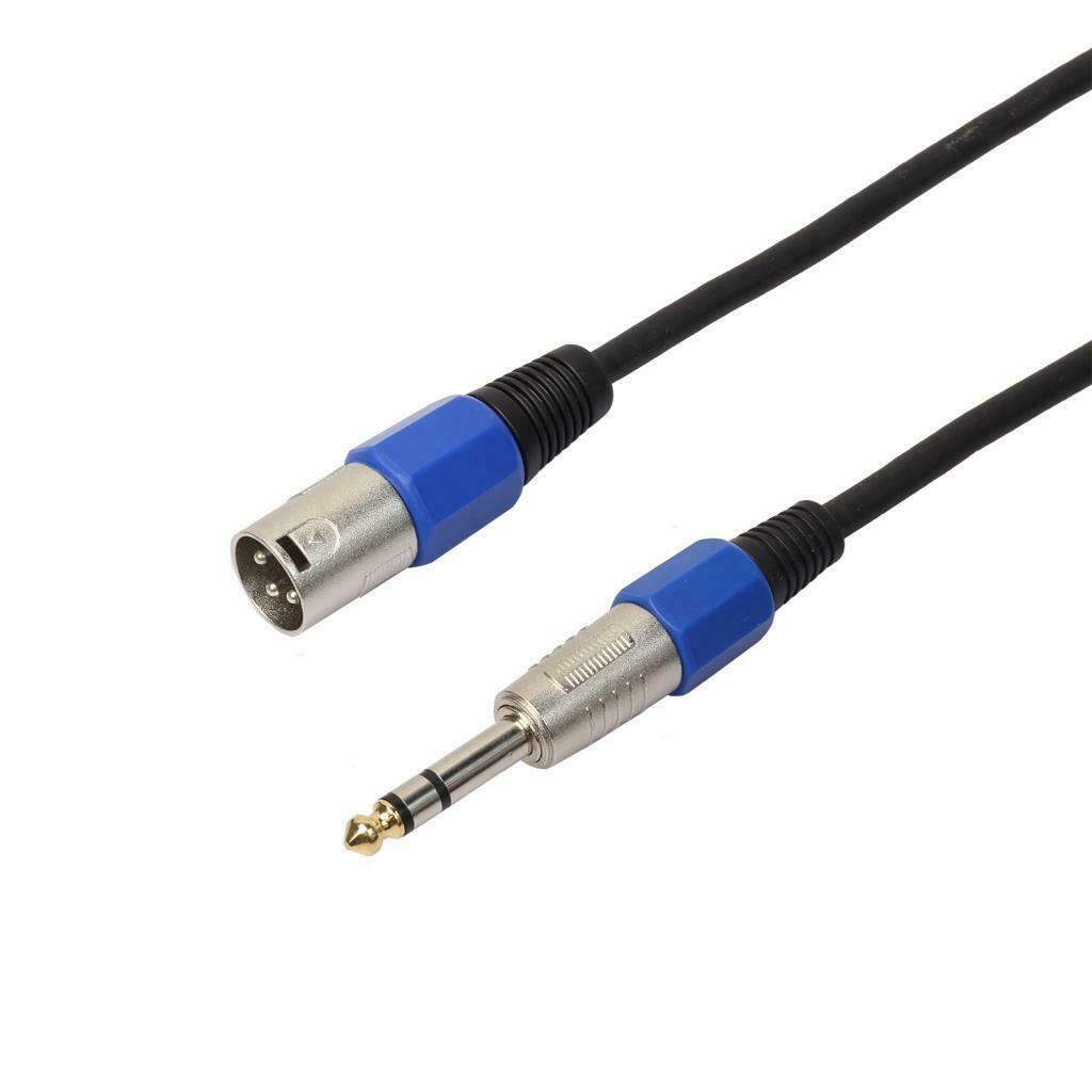 Professional Grade TRS to XLR Interconnect Cable Interconnects Equipment