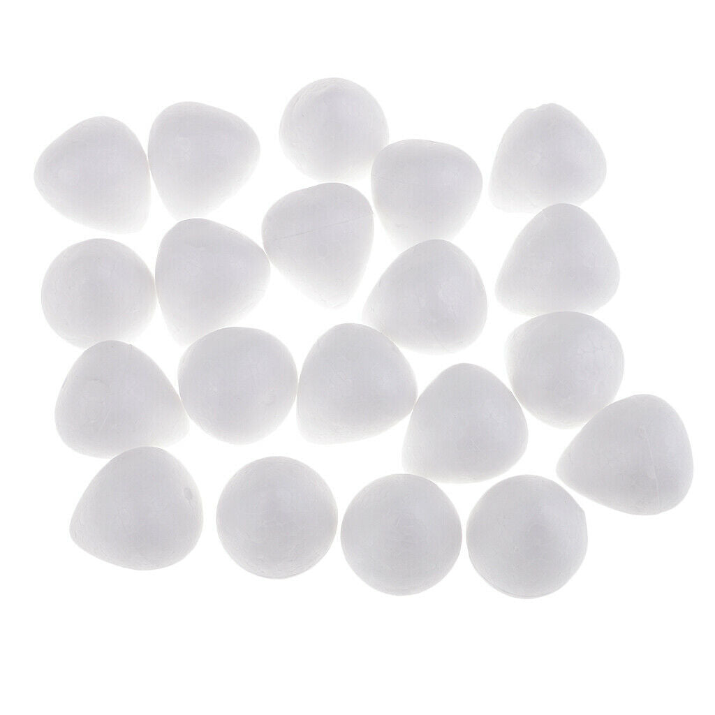 40Sets Styrofoam Foam Party Decors DIY Kids Creative Painting Supplies