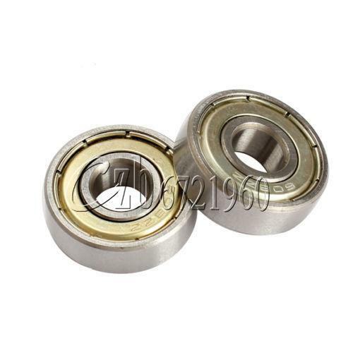 10PCS 608zz Deep Groove Ball Bearing Carbon Steel For Skateboard