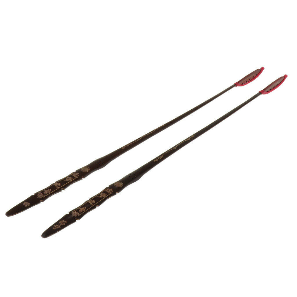 1 Pair Chinese Dulcimer Hammer Beater with Case Organiser