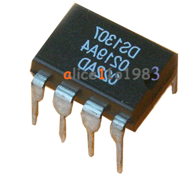 10PCS IC DS1307 DS1307N DIP-8 RTC SERIAL 512K I2C Real-Time Clock