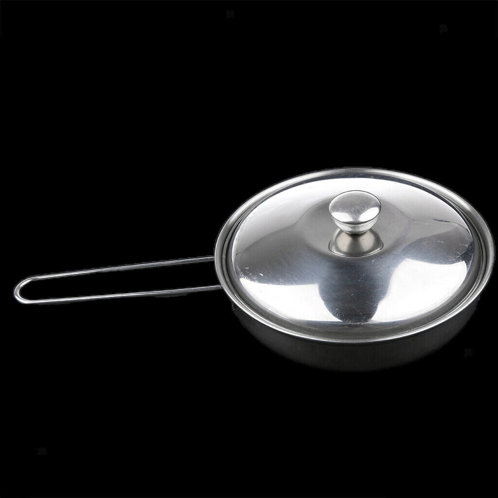 12pcs Simulation Kids Kitchen Cookware Pans Pots Utensils Role Play Toys C