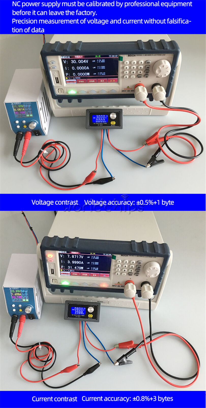 DC Voltage Regulator Adjustable Buck Boost Solar Charging Power Supply Module 5V