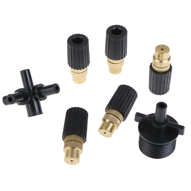 Garden Sprinklers Automatic Adjustable Watering Grass Lawn Rotating 5 Noz.l8