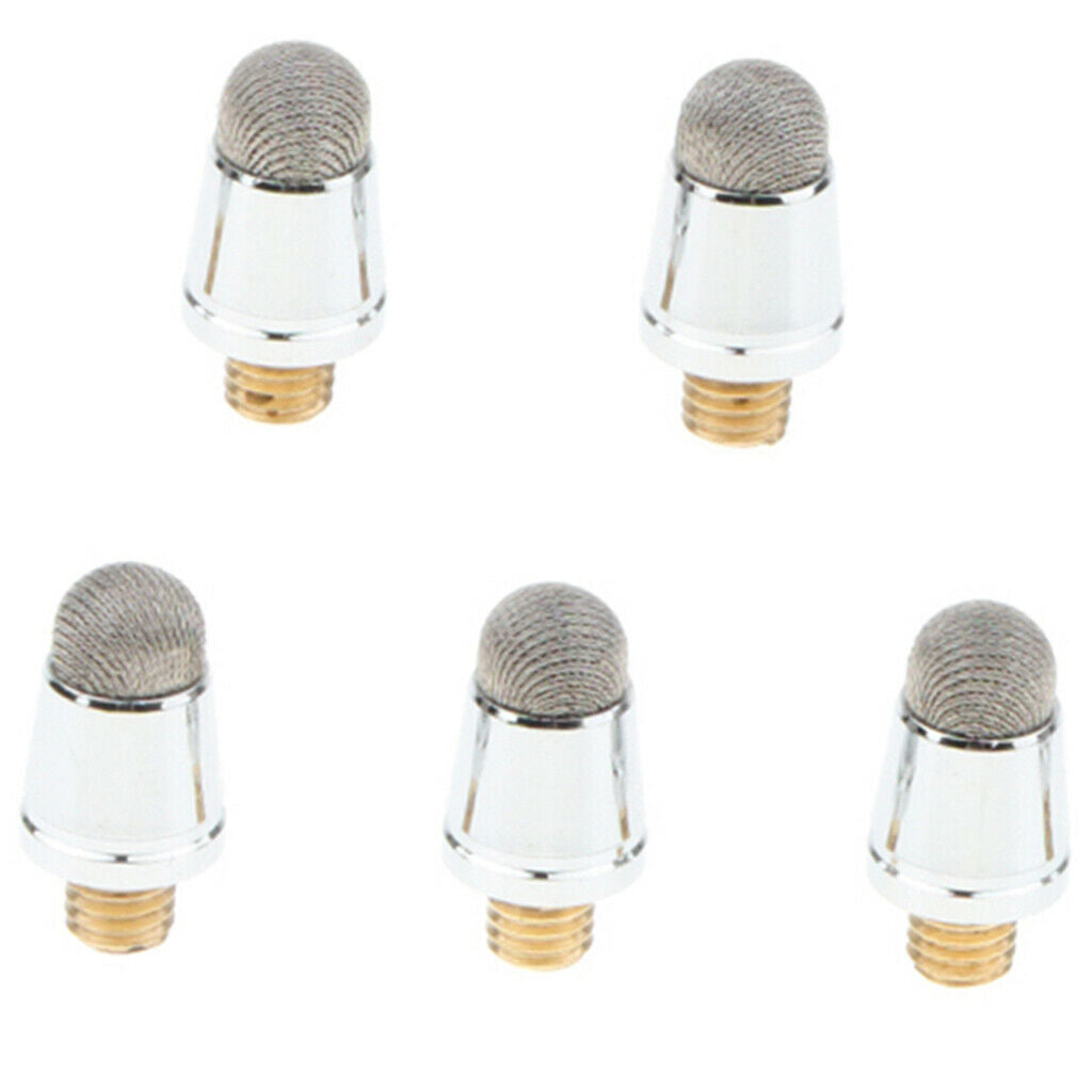 5 pieces of replacement fiber tips for capacitive stylus pens with a diameter of