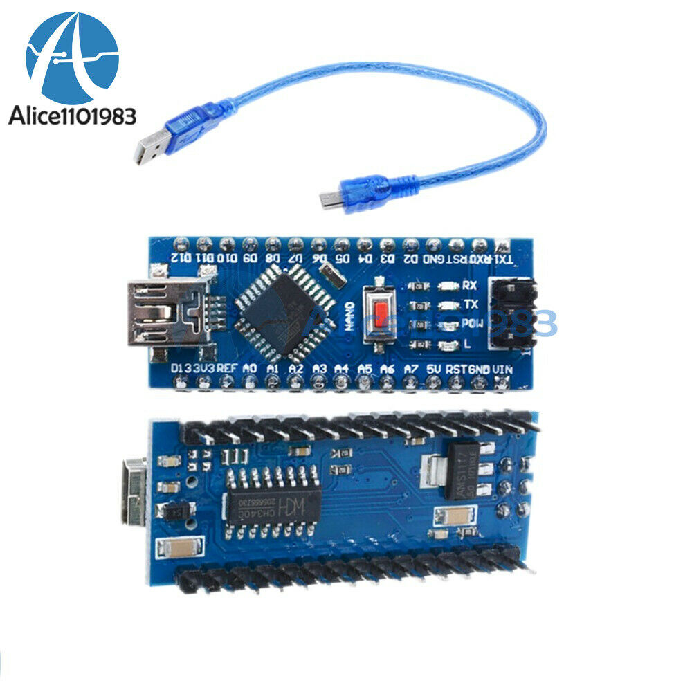 5V USB CH340G Nano V3.0 ATmega328P-AU 16M Micro-Controller Board For Arduino